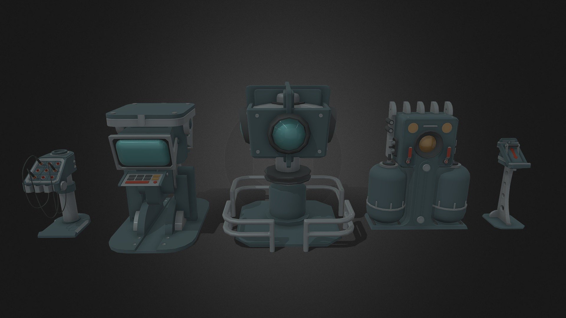 The retro-futuristic equipment-02