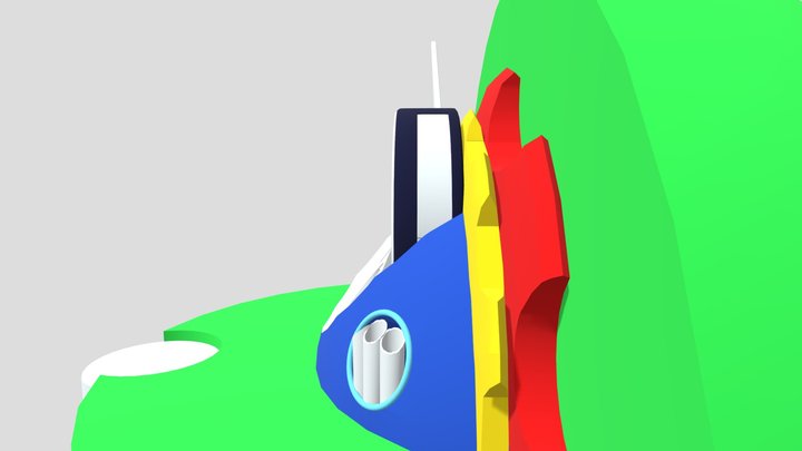 Anskedoer broke down 3D Model