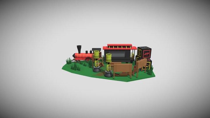 Moreel Jasper - GameArtExam 3D Model