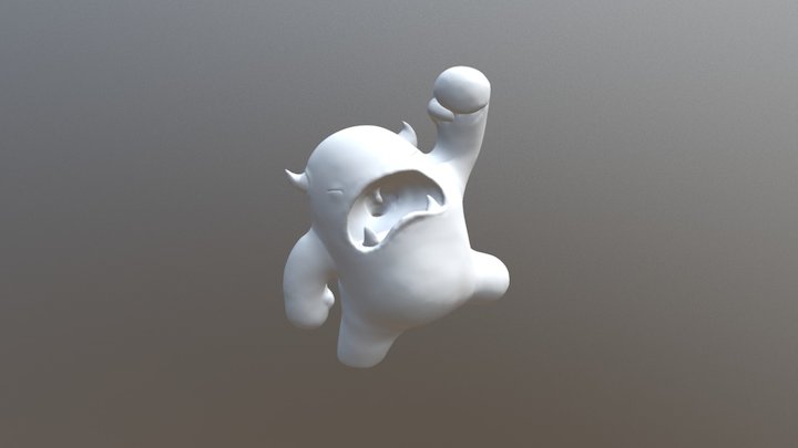 Melvin Final Sculpt 3D Model