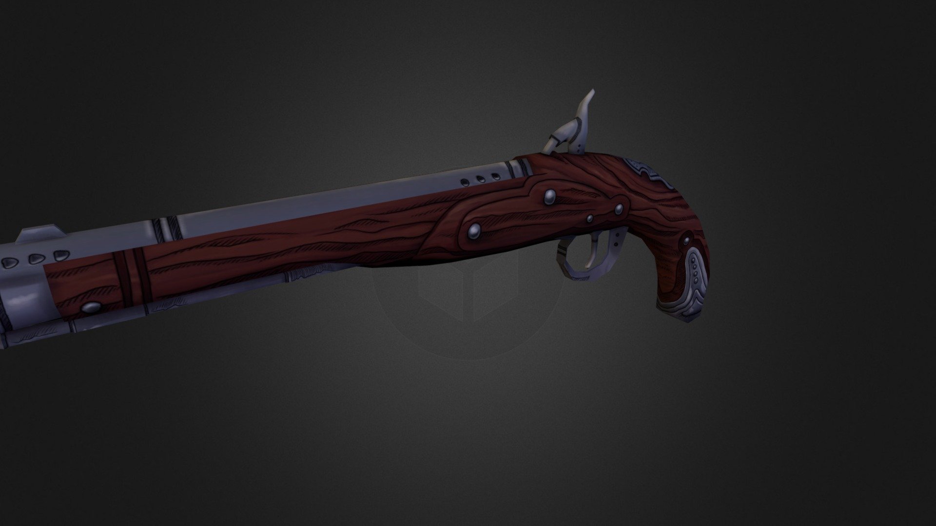 Blunderbuss - WIP 1 - 3D model by DylanRinker [8a70ab6] - Sketchfab