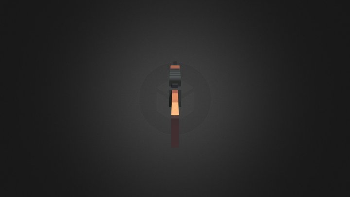 Автомат Калашникова 3D Model