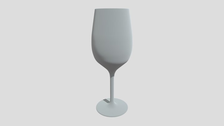 Wine Glass With Wine Liquid