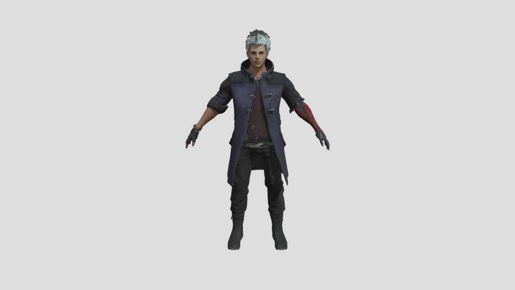 Nero Free Fire X Devil May Cry Bundle