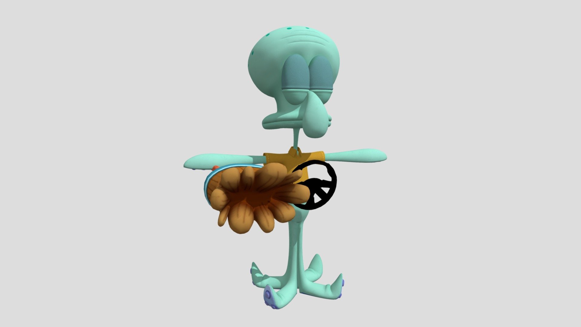 Nickelodeon Kart Racers 3 - Squidward - Download Free 3D model by SMF ...