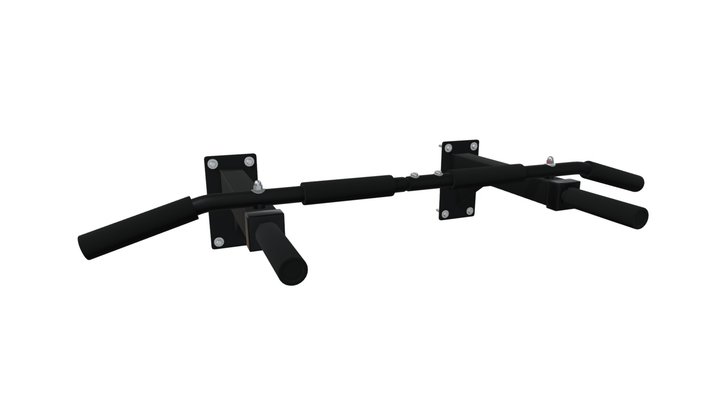 Wall Mounted Pull Up Bar 3D Model