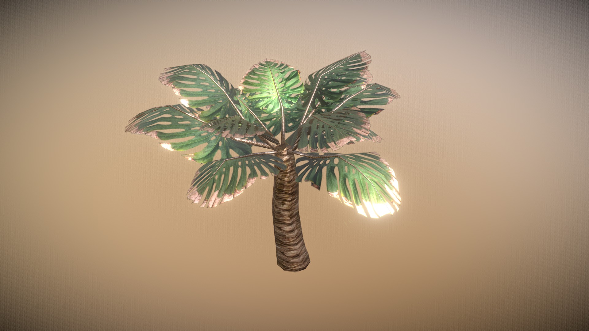 3D model Tree - This is a 3D model of the Tree. The 3D model is about a tree with leaves.