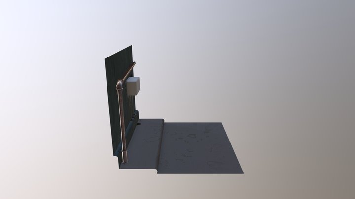 Alley 3D Model