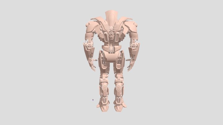 Gipsy-danger 3D Model