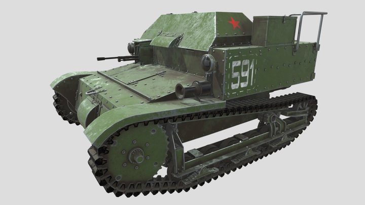 Т-27 3D Model