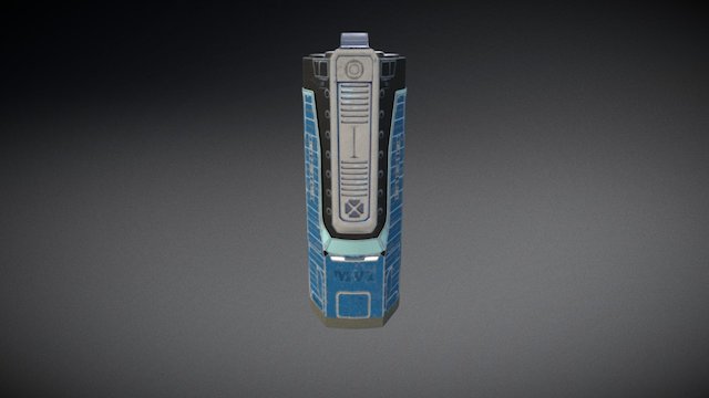 Sifi-Grenade 3D Model