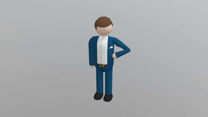Man01 Anim Take 3D Model