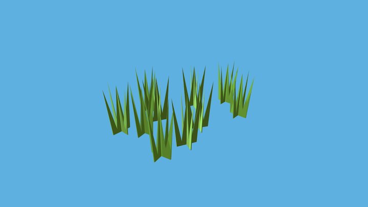 Tall grass 3D Model