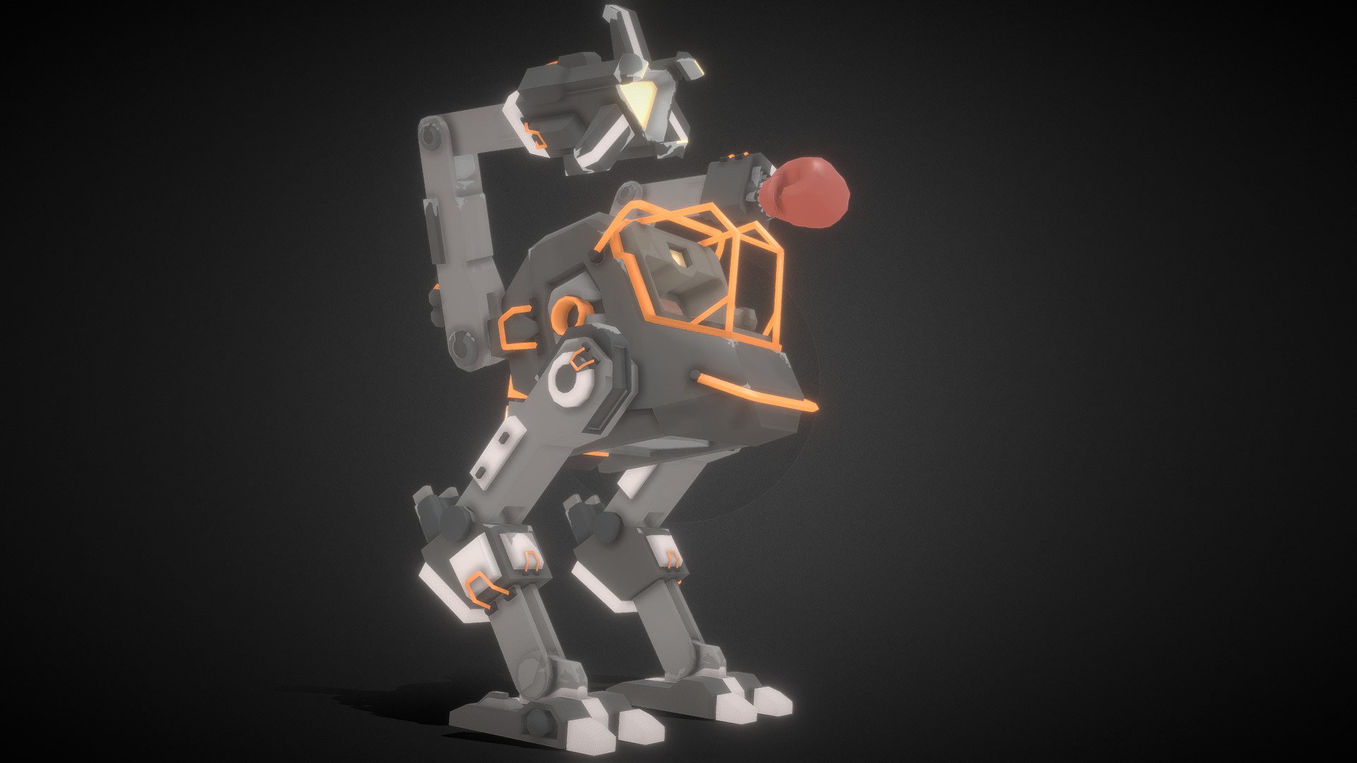 Mech - 3D model by JayLong (@hiryujay) [8a7873b] - Sketchfab