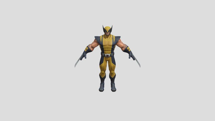 Wolverine – Free 3D Model STL