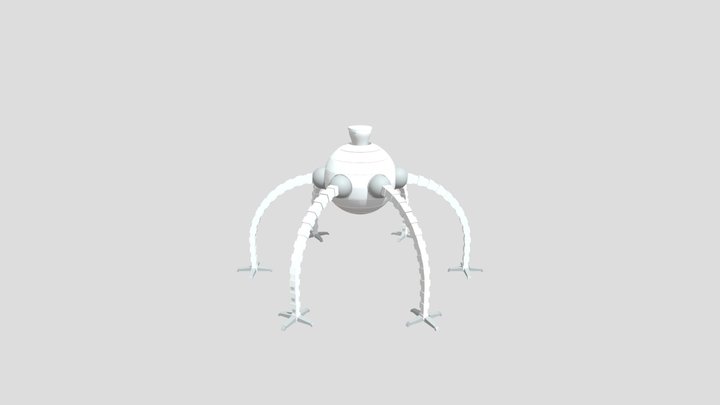 Robo Cop 3D Model