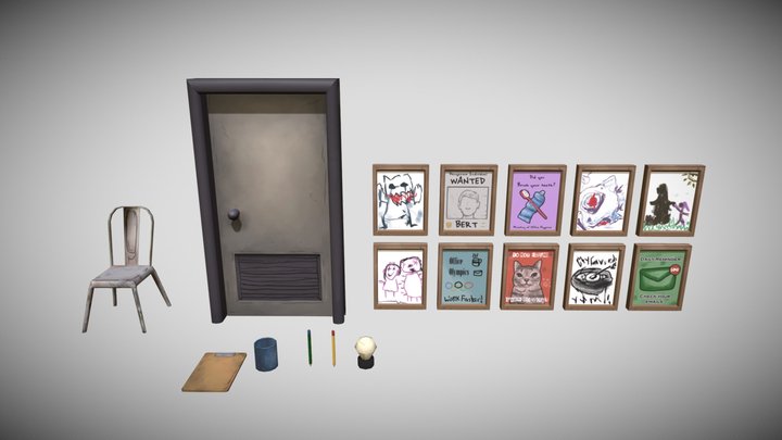 Caretaker - The Office 3D Model