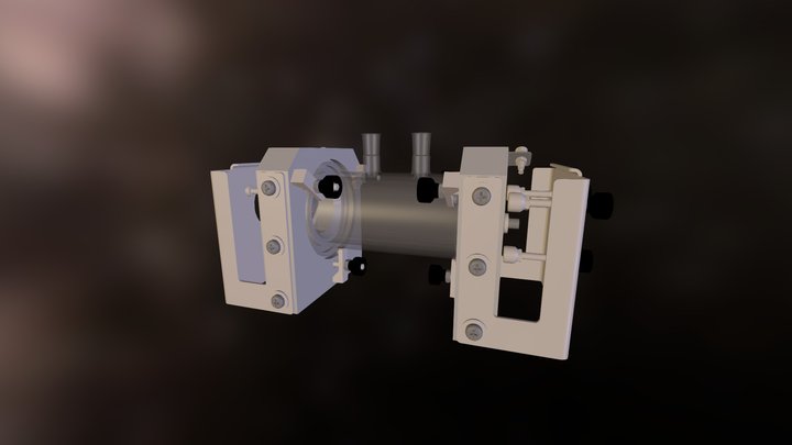 Flat Cell 3D Model