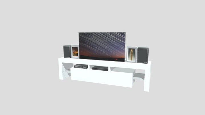 TV_Stand_2 3D Model