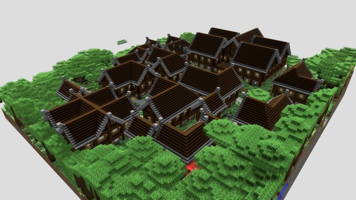 The Village 3D Model