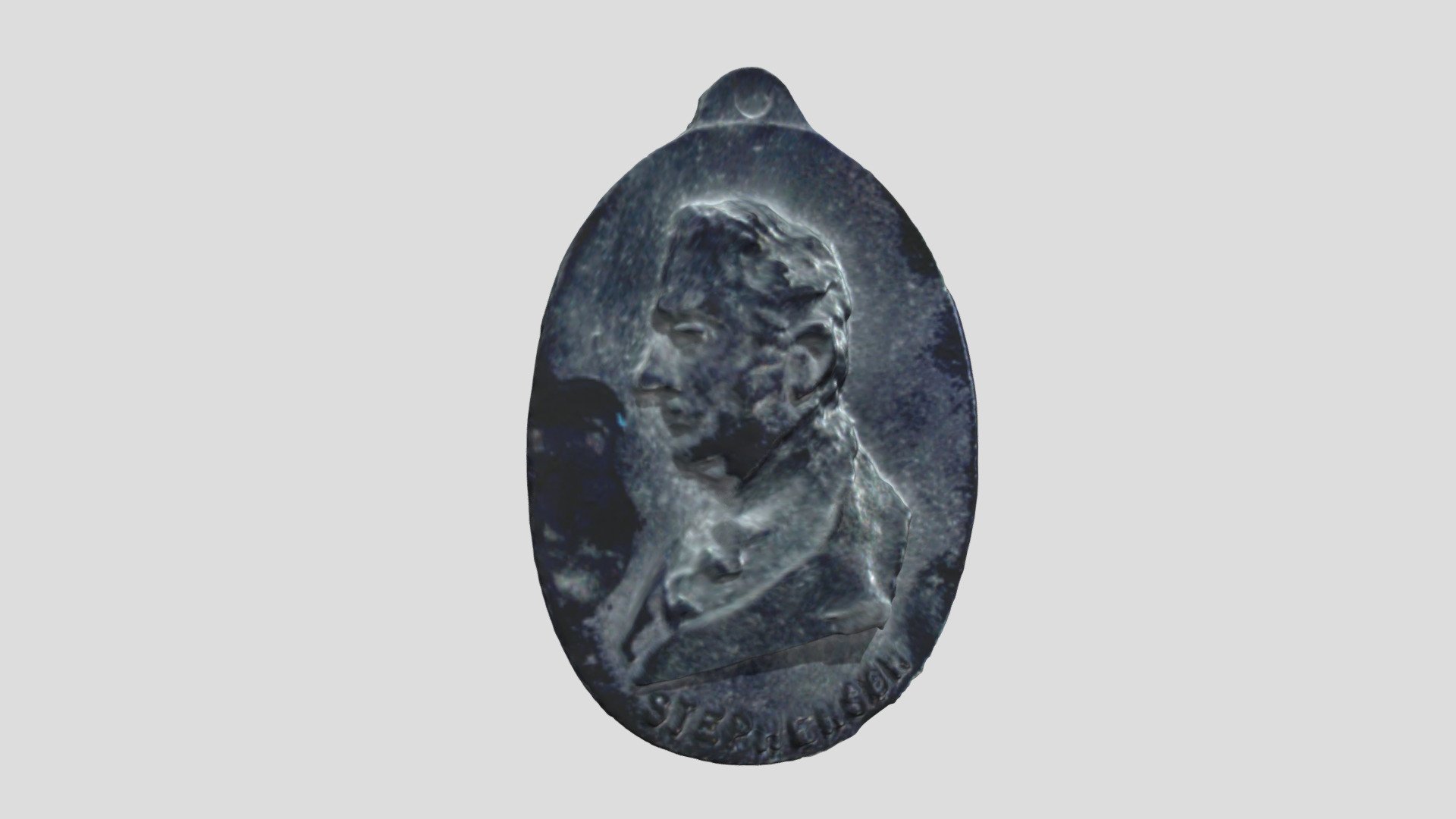 Stephenson plaque - 3D model by Aberdeen City Libraries ...