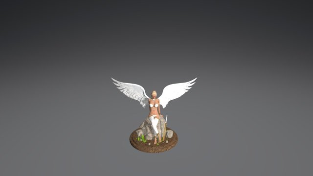 Alissa: My Angel Girl 3D Model