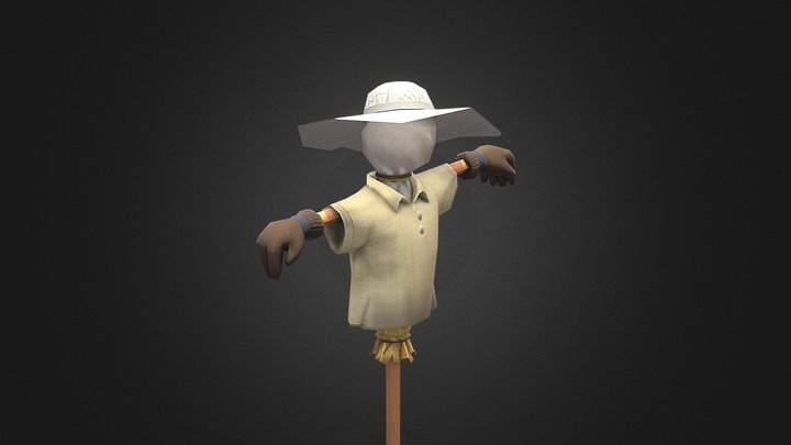 Animal Crossing New Horizons Scarecrow – Free 3D Model STL