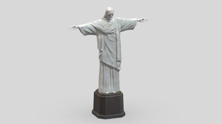 Christ The Redeemer Statue - 3D Printable 3D Model