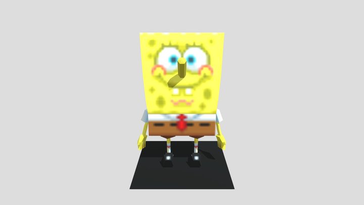 BFBB DS-spongebob 3D Model