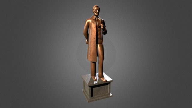 Lincoln low poly 3D Model