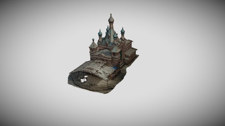 St. Alexander Nevsky Church 3D Model