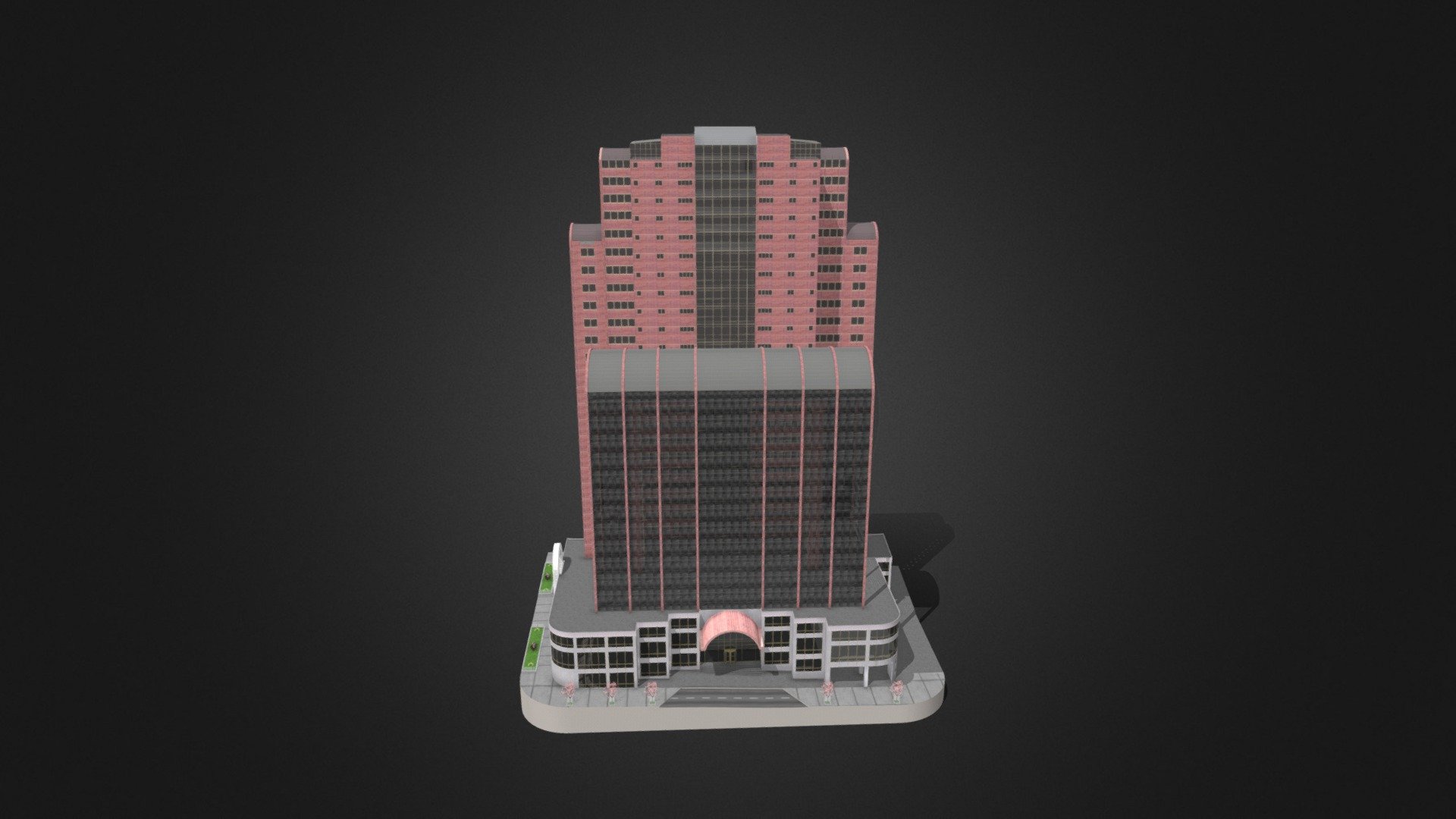 Multicentro - Torre B - 3D Model By LaPaz3600 [8a841dd] - Sketchfab