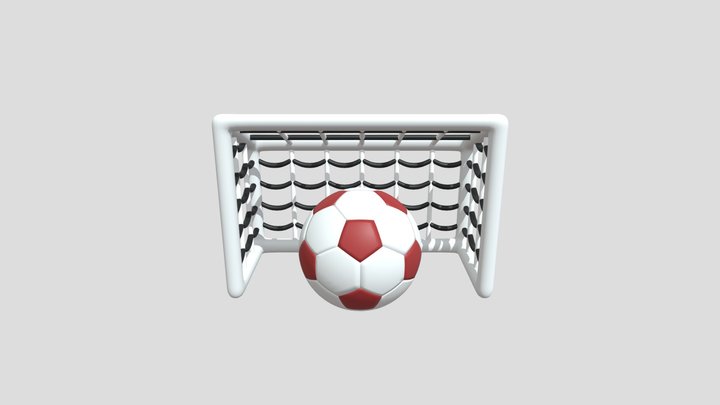 Football 3D Model