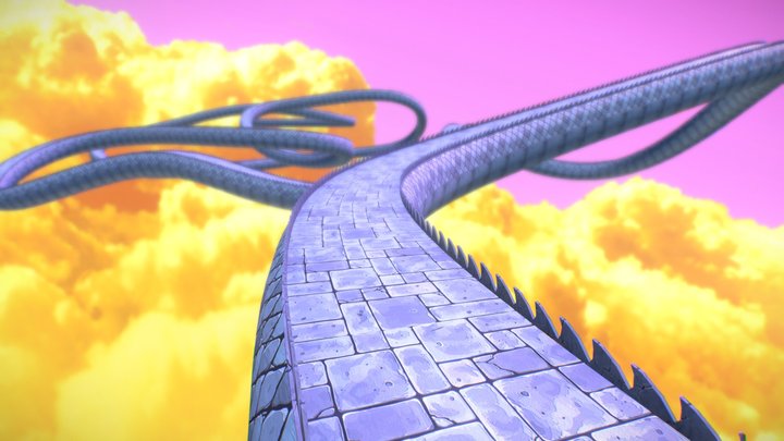 Snake Path - Dragon Ball Z 3D Model