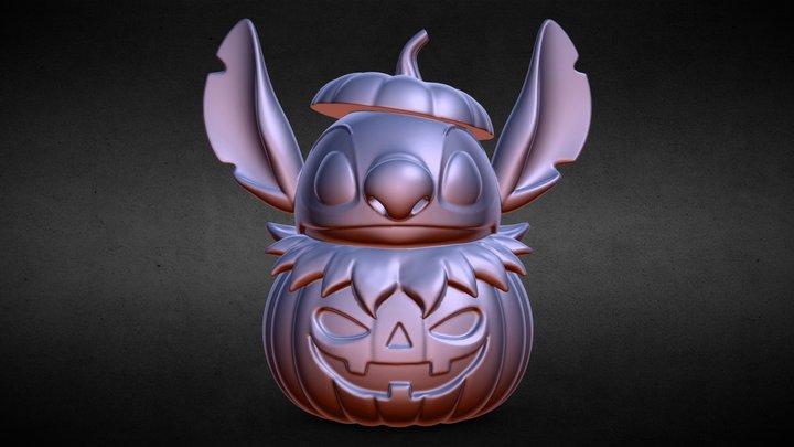 Halloween Stitch - Disney's Lilo & Stitch 3D Model
