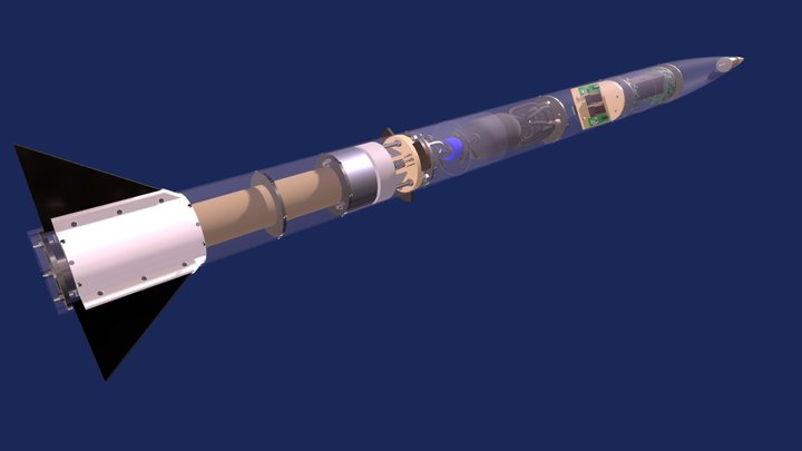 2018 NASA Rocket (CDR) 3D Model