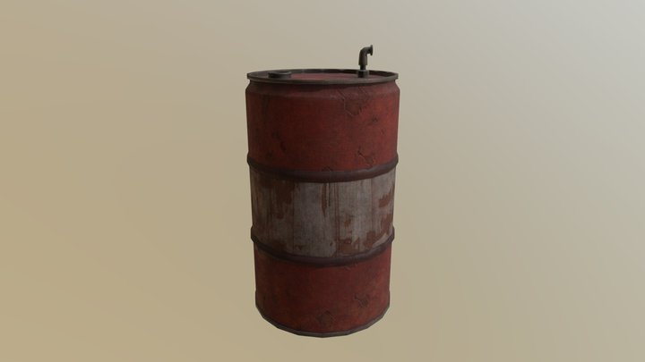 BarrelOil_Theo_L_MGA2A 3D Model