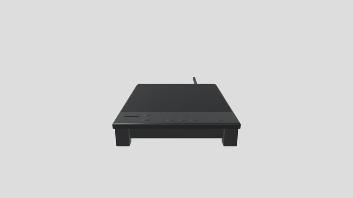 Induction Plate 3D Model