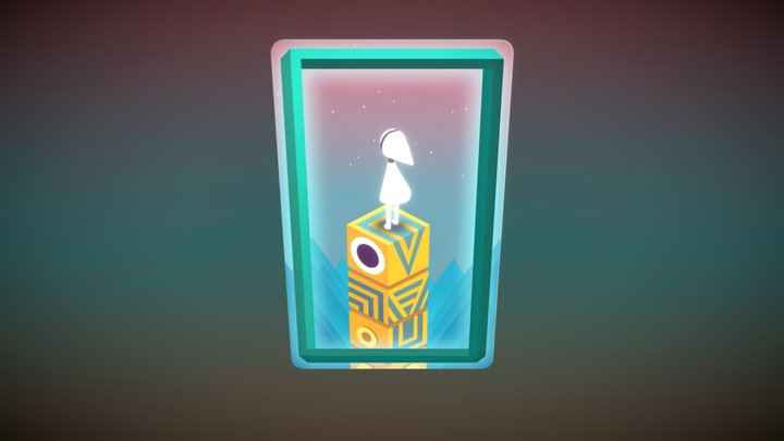 Monument Valley 3D Model