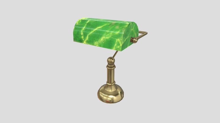 FancyDesk lamp 3D Model