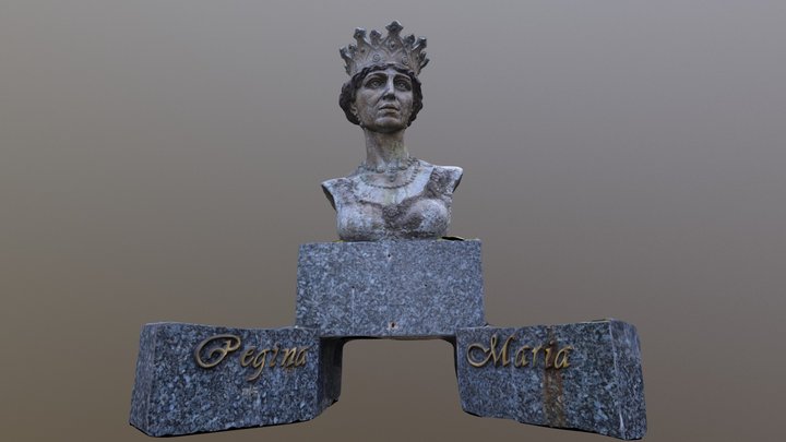 Regina Maria | Queen Marie of Romania 3D Model