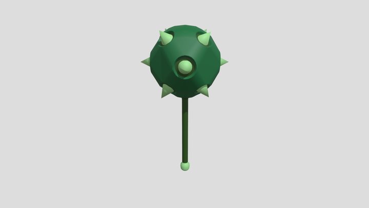 Wolfram's Mace 3D Model