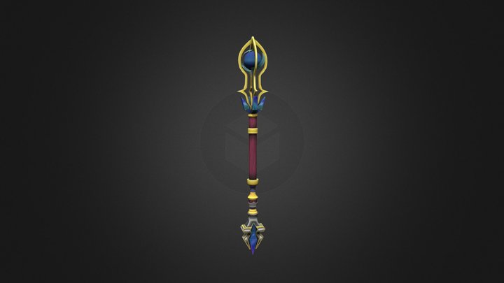WorldOfWarcraft_Weapon_1DAE13_Kuppens_Cedric 3D Model