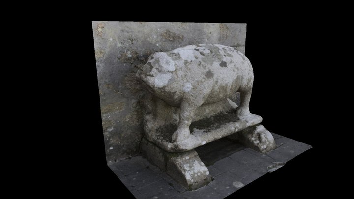 Escultura Zoomórfica 3D Model