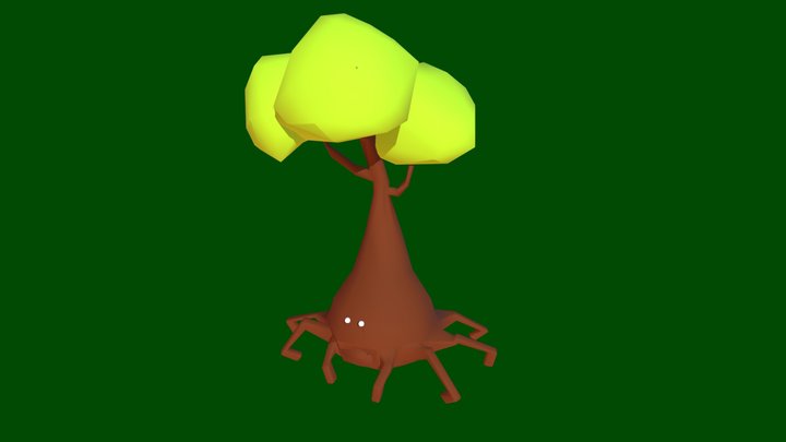 Root of all Evil: Tree-antula 3D Model