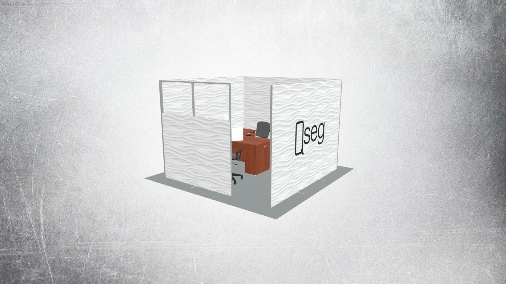 QSEG Office Partition - Single - Print+TPU