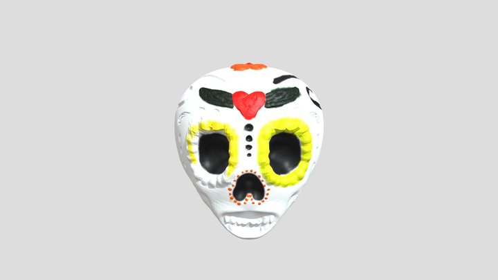 SugarSkull 3D Model