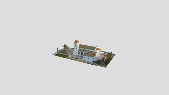Iglesia de Lourdes 3D Model