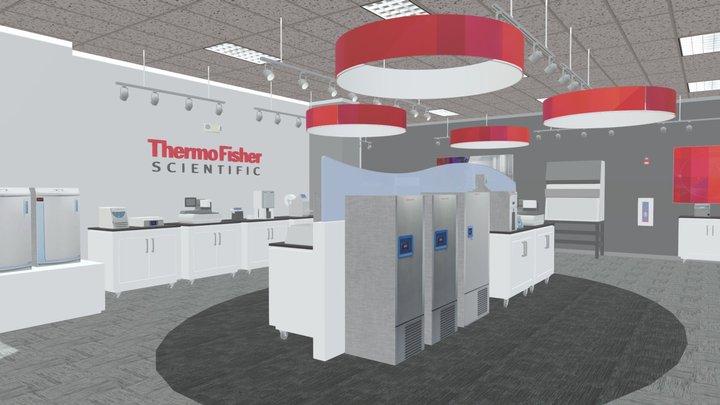 Thermo Fisher Asheville Showroom 3D Model