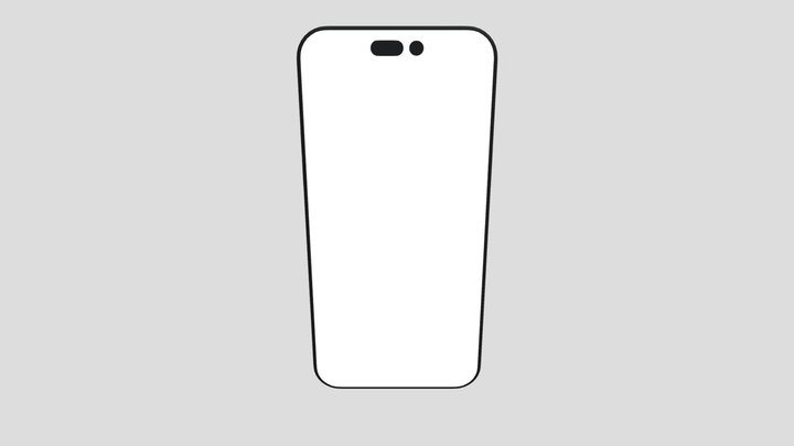 Iphone 14 3D Model